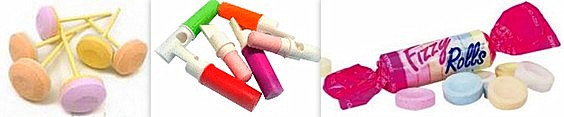Bonbons des années 80